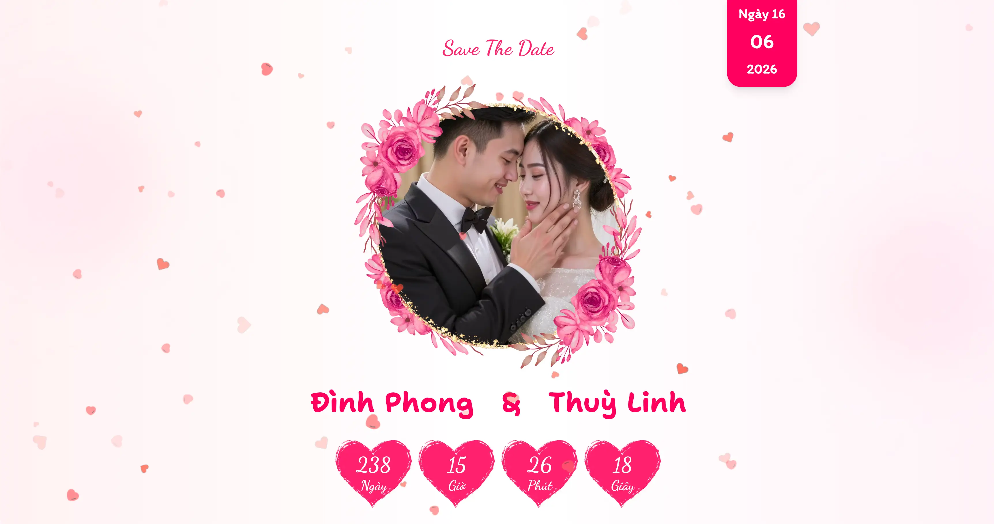 Mẫu thiệp cưới TCA-04