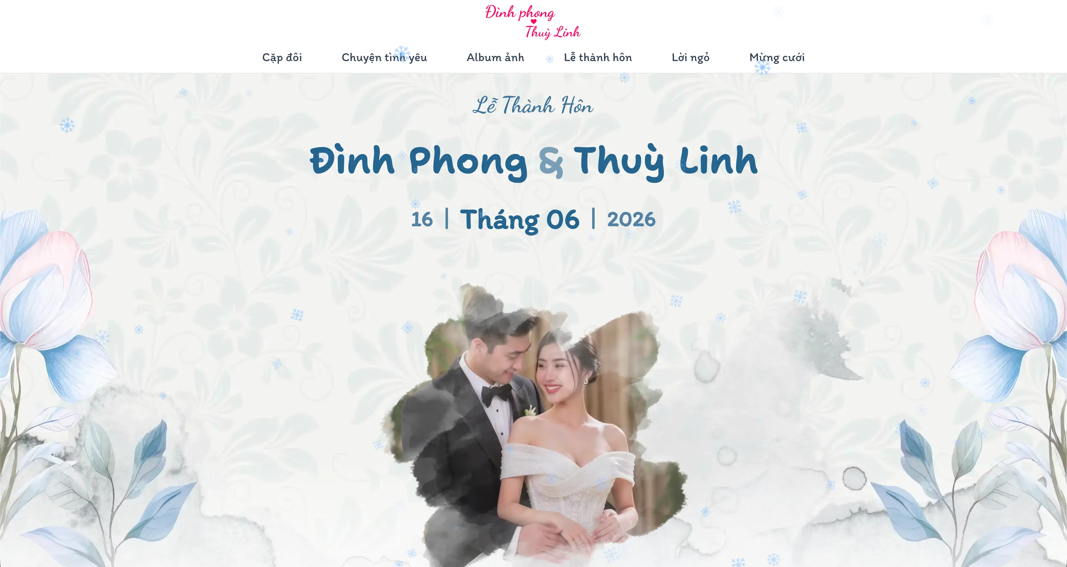 Mẫu thiệp cưới TCA-09