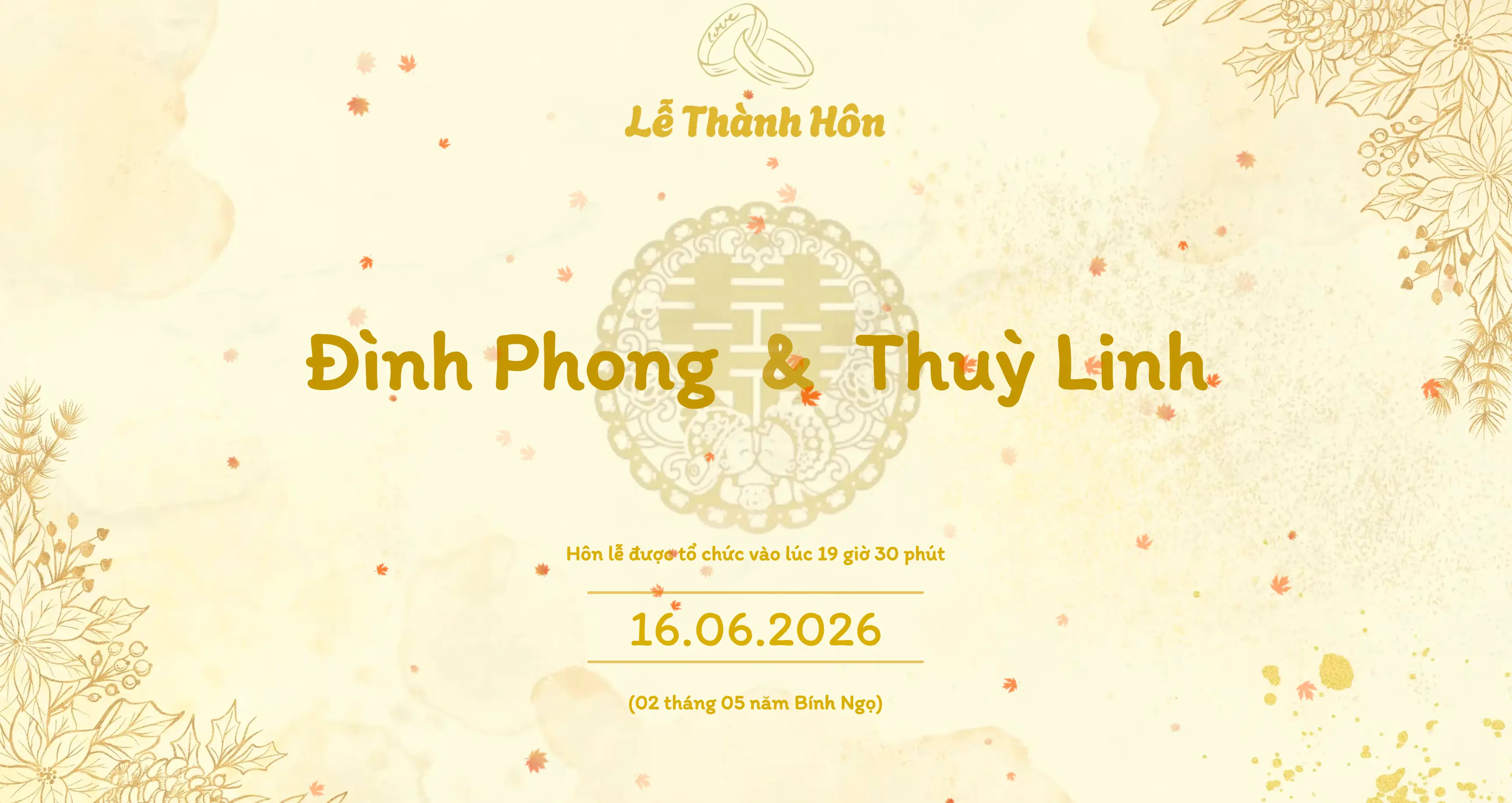Mẫu thiệp cưới TCA-12