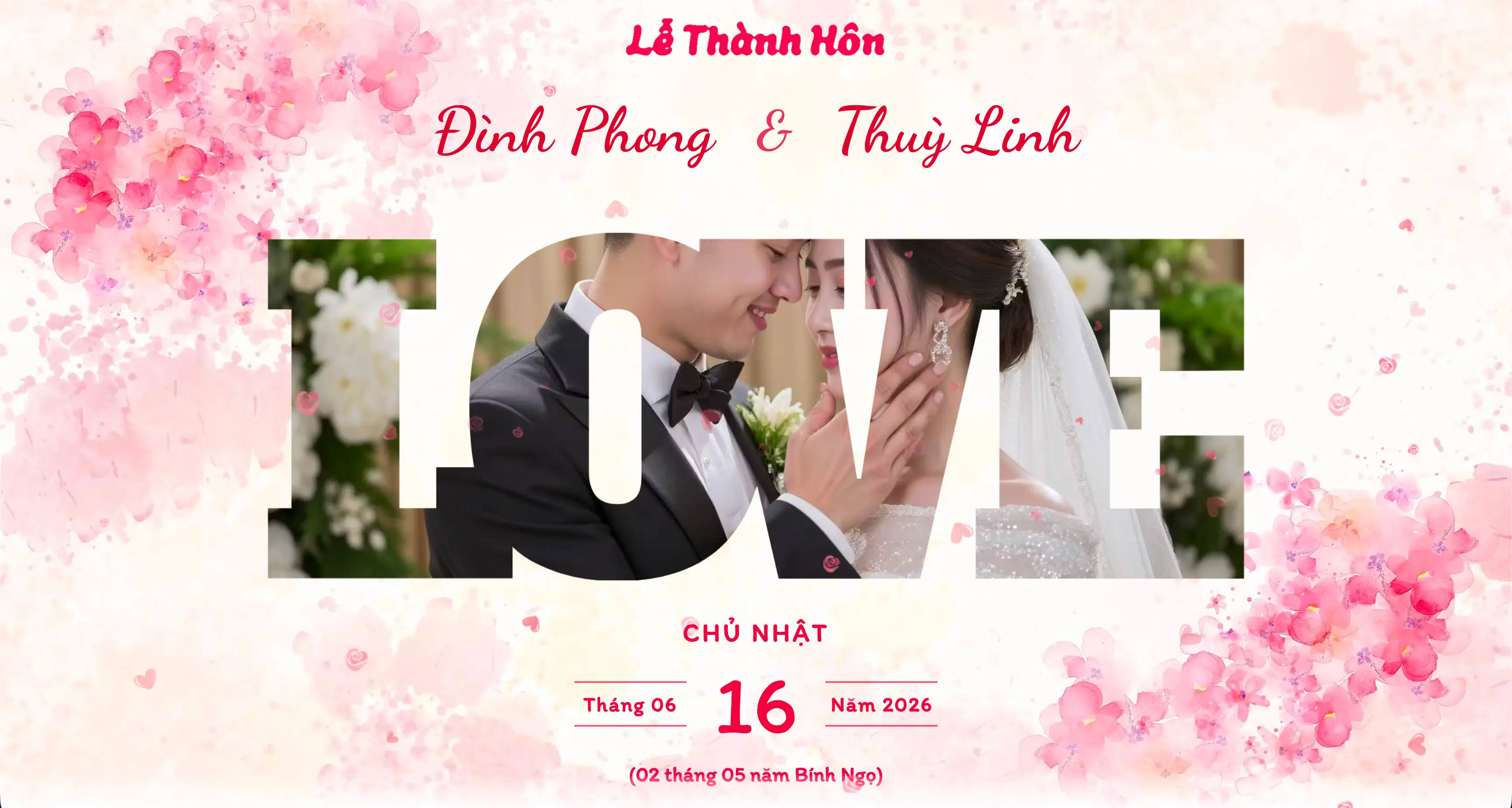 Mẫu thiệp cưới TCA-14