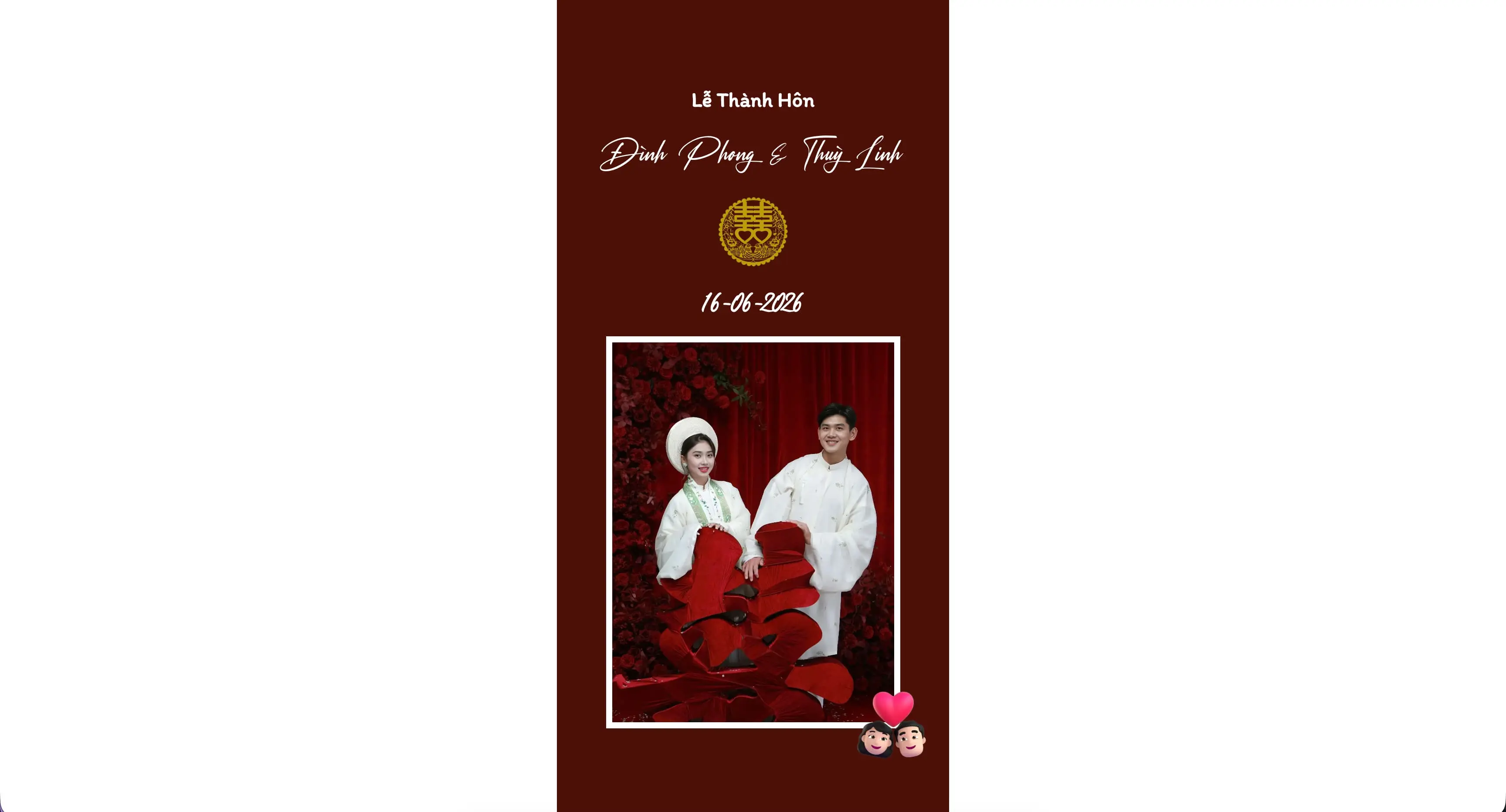 Mẫu thiệp cưới TCA-19