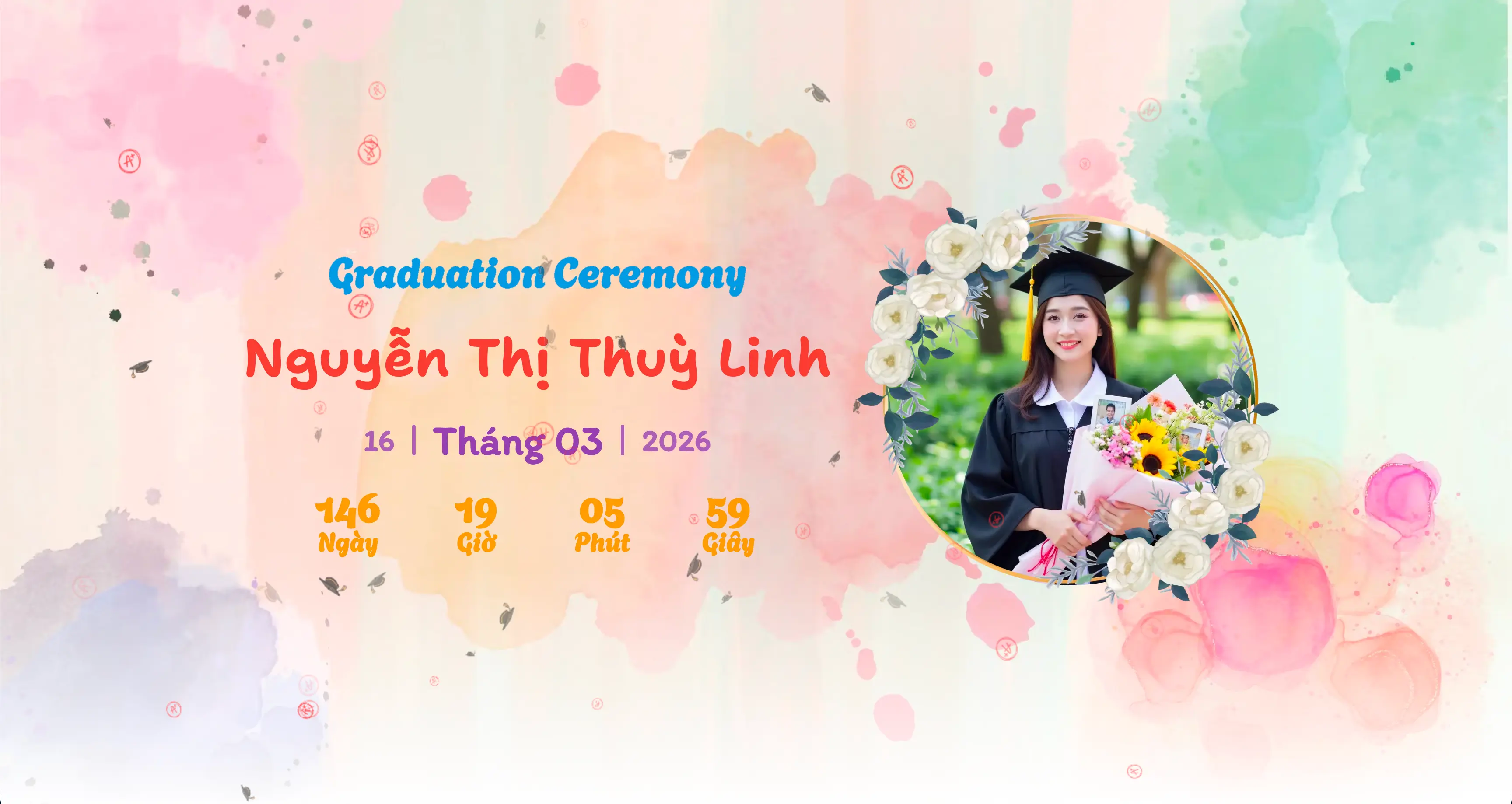 Mẫu thiệp tốt nghiệp TTNA-04