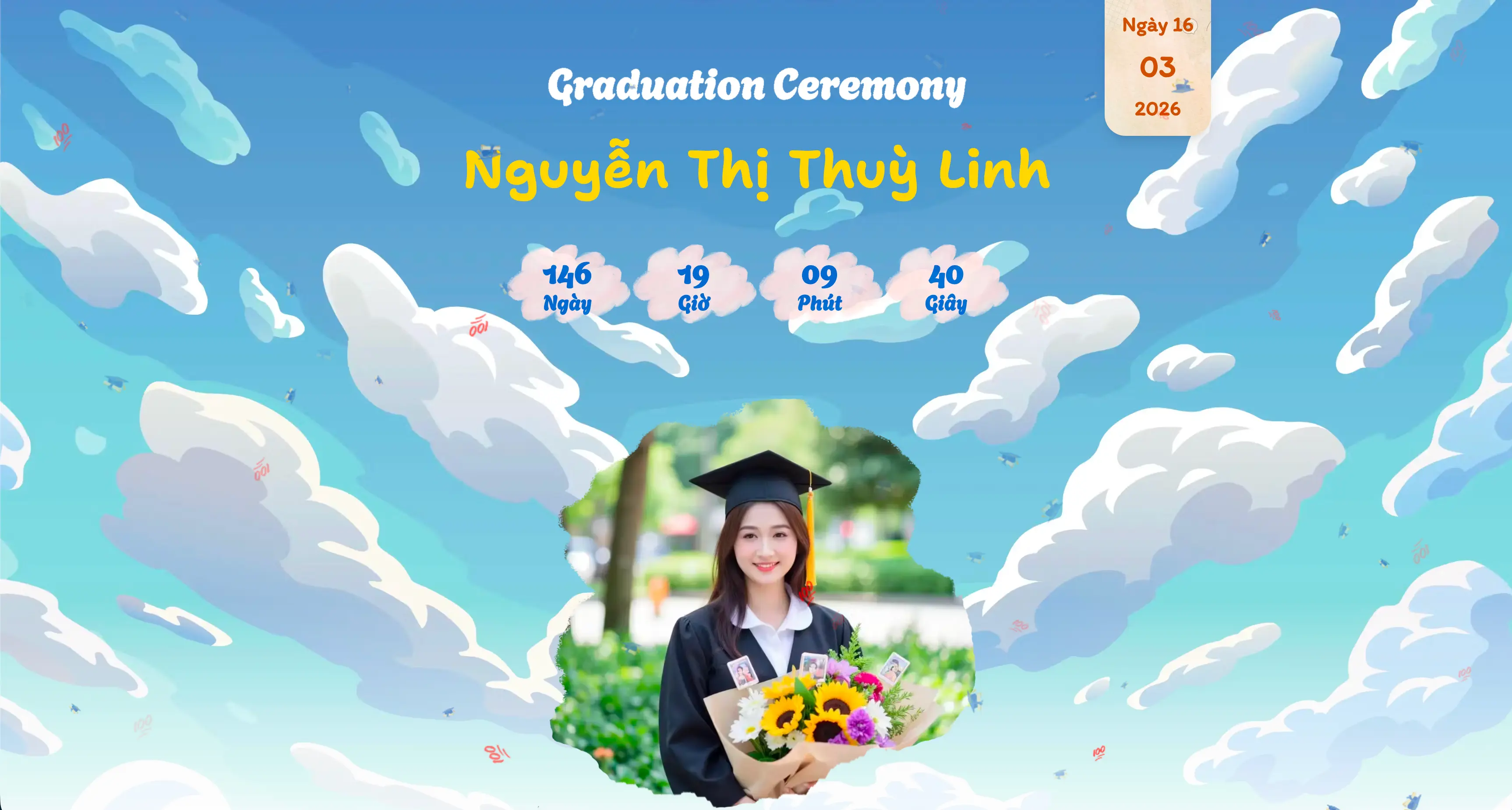 Mẫu thiệp tốt nghiệp TTNA-06