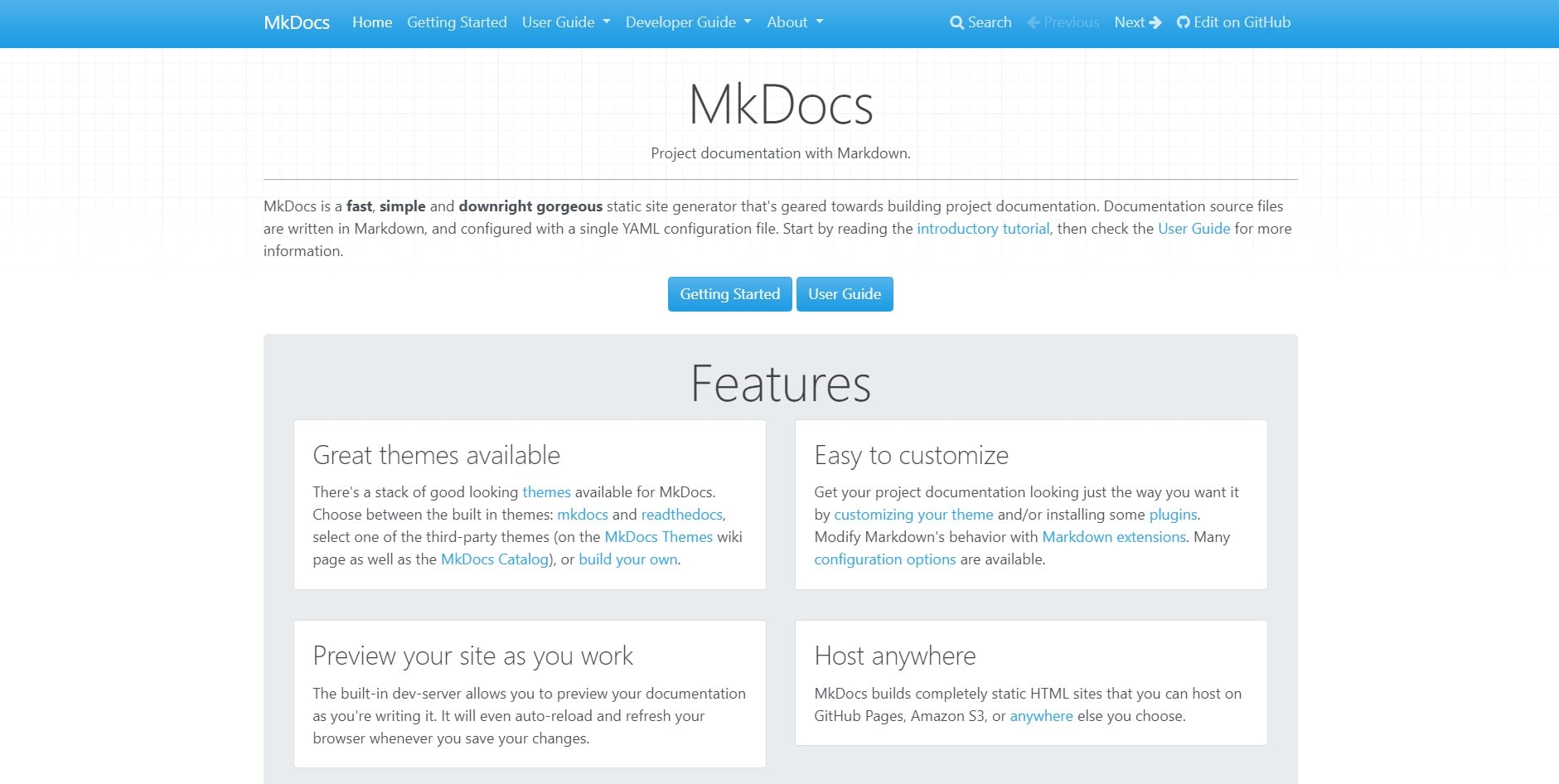 MkDocs