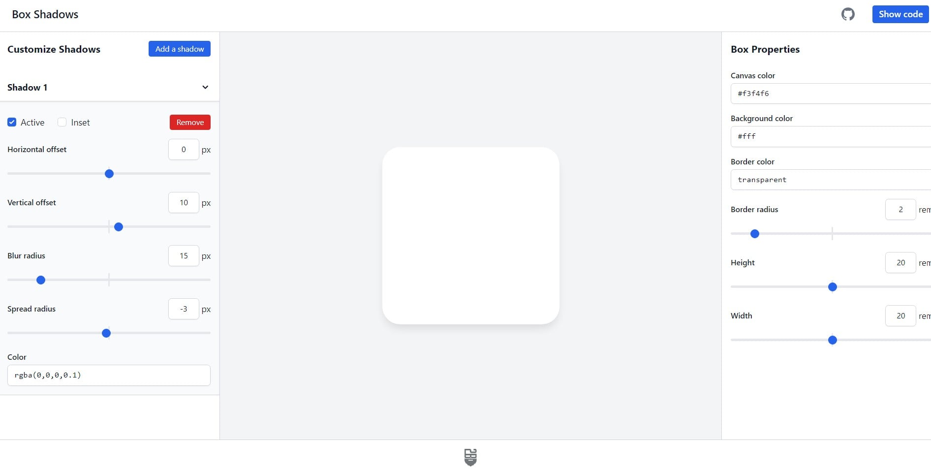 box-shadow.dev