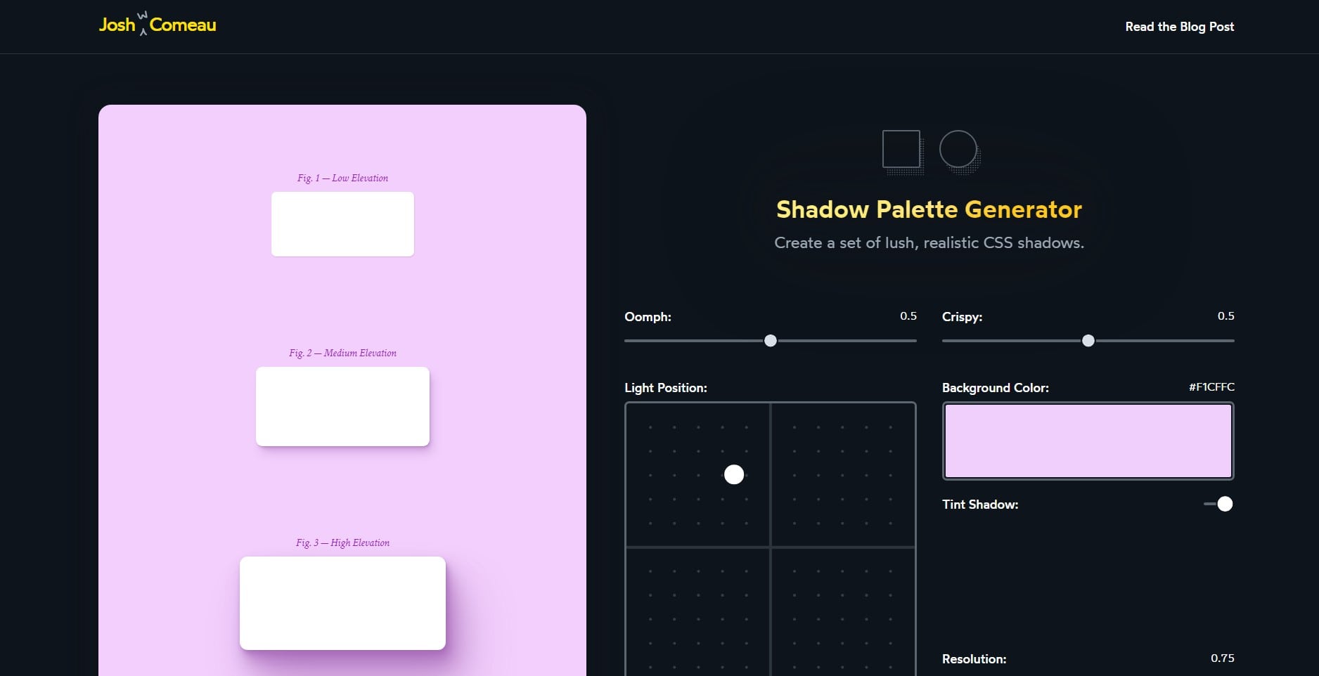 joshwcomeau.com/shadow-palette